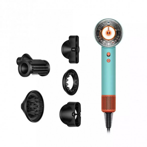 Фен Dyson Supersonic Nural HD16 (515191-01), Ceramic patina/Topaz orange