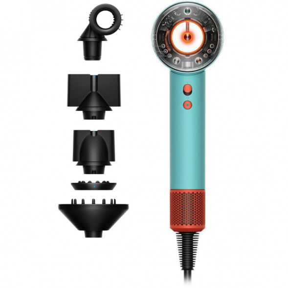 Фен Dyson Supersonic Nural HD16 (515191-01), Ceramic patina/Topaz orange