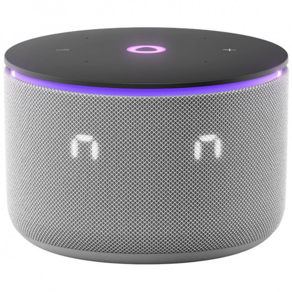 Умная колонка Яндекс Станция Мини 3 Про с Алисой с Zigbee, серый