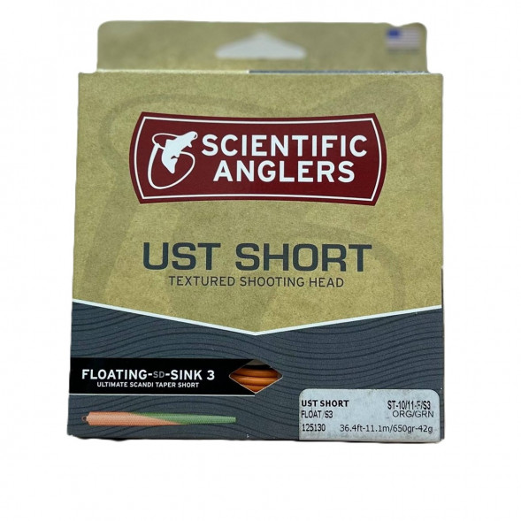 Рыболовная леска Scientific Anglers UST Short St-10/11-F/S3 Floating - SD - Sink 3 125130 в Уфе