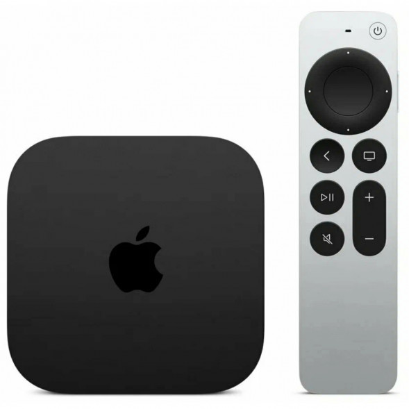 ТВ-приставка Apple TV 4K 64GB, 2022 г., черный
