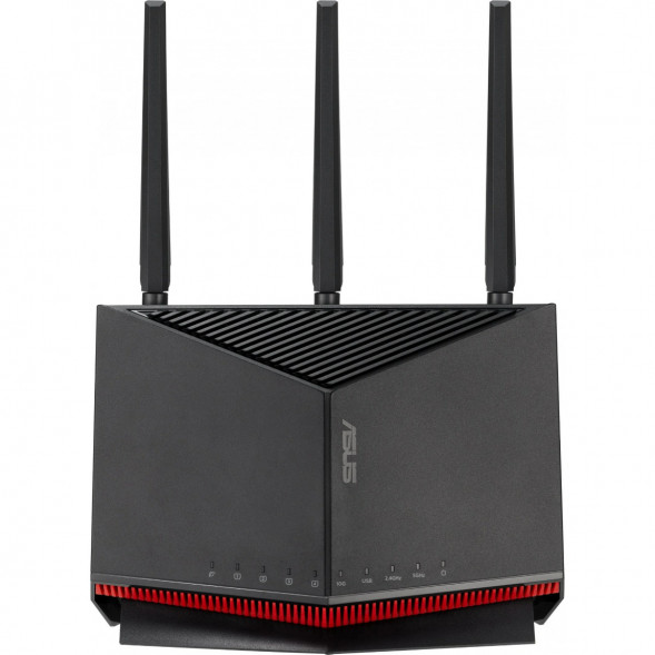 Wi-Fi Роутер ASUS RT-BE86U BE6800, черный
