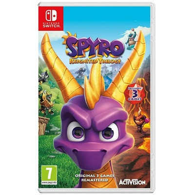 Игра Spyro Reignited Trilogy для Nintendo Switch, картридж
