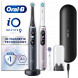 Набор из 2-х электрических зубных щеток Oral-B iO Series 9 Duo, Black Onyx и Rose Quartz
