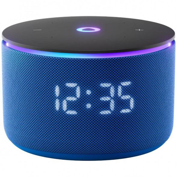 Умная колонка Яндекс Станция Мини 3 Про с Алисой с Zigbee, синий