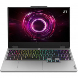 Ноутбук Lenovo LOQ 15AHP10 (83JG003DPB) (15.6&amp;quot;,  IPS, AMD Ryzen 5 220, 6 ядер, 16 ГБ DDR5, SSD 512 ГБ, NVIDIA GeForce RTX 5050 - 8 ГБ, без ОС), серый