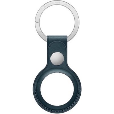 Аксессуар Apple AirTag Leather Key Ring blue