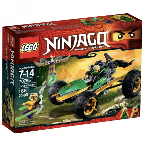 Конструктор LEGO Ninjago 70755 Тропический багги зелёного ниндзя