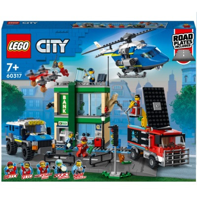 Конструктор LEGO City Police 60317 Полицейская погоня в банке