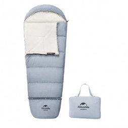 Спальный мешок Naturehike C180 (190x75см), голубой