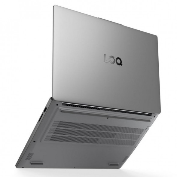 Ноутбук Lenovo LOQ 15ARP10E (83S0007FUS) (15.6&amp;quot;, IPS, AMD Ryzen 7 170 3.2 ГГц, 8 ядер, 16 ГБ DDR5, SSD 512 ГБ, NVIDIA  GeForce RTX 4050 - 6 ГБ, Windows 11 Home), серый