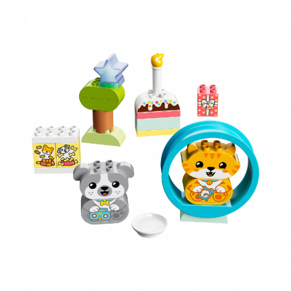 Конструктор LEGO DUPLO 10977 Мой первый щенок и котёнок и их звуки в Казани