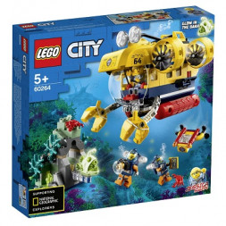 Конструктор LEGO City 60264 Океан: исследовательская подводная лодка