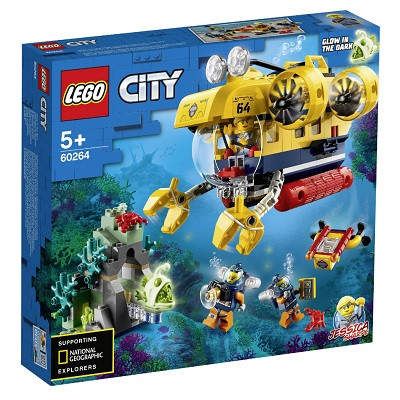 Конструктор LEGO City 60264 Океан: исследовательская подводная лодка