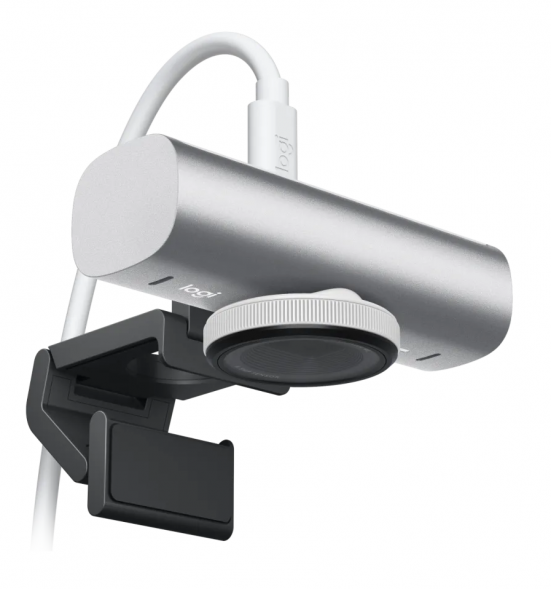 Веб-камера Logitech MX Brio 4K, Pale Grey