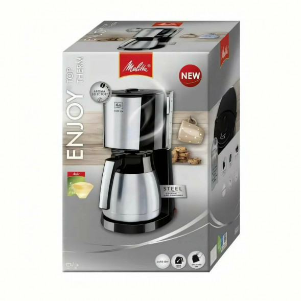 Кофеварка капельная Melitta Enjoy Top Therm, черная