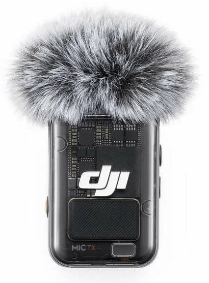 Беспроводной микрофон DJI Mic 2 Transmitter, чёрный - купить в