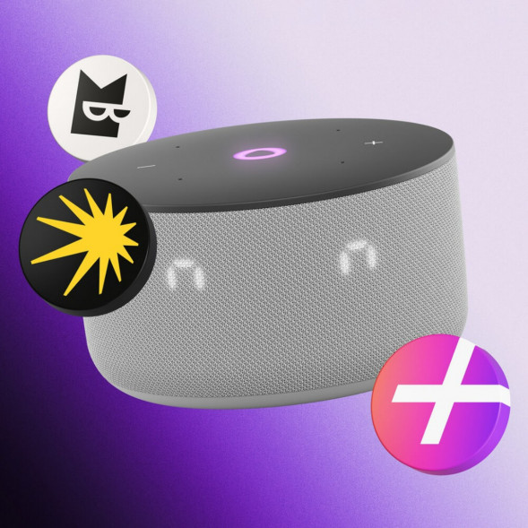 Умная колонка Яндекс Станция Мини 3 c Алисой на YandexGPT, серая