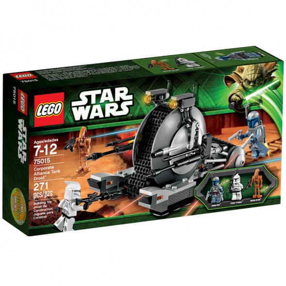 Конструктор LEGO Star Wars 75015 Дроид-танк Альянса