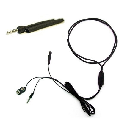 Микронаушник Magnit 2 мм с выделенным микрофоном и кнопкой пищалкой