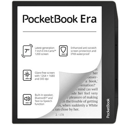 Электронная книга PocketBook 700 Era Stardust Silver (PB700-U-16-WW)