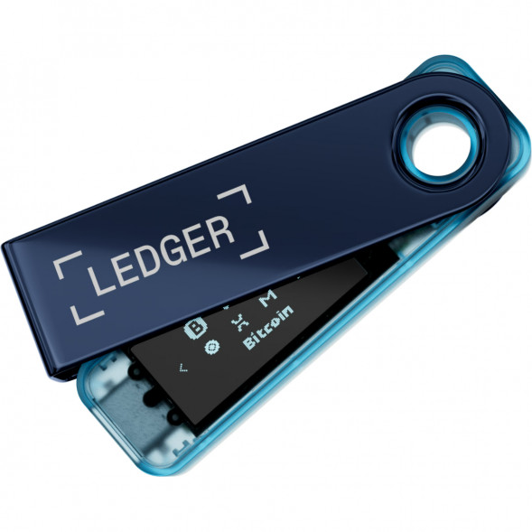 Криптокошелек Ledger Nano S Plus 1 шт., Neptune Blue