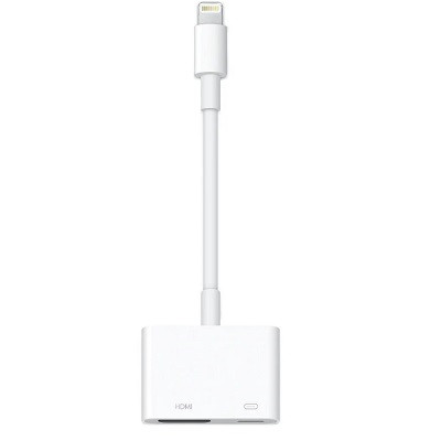 Адаптер Apple Lightning - HDMI/Lightning (MD826ZM/A) 0.1 м, белый в Новокузнецке