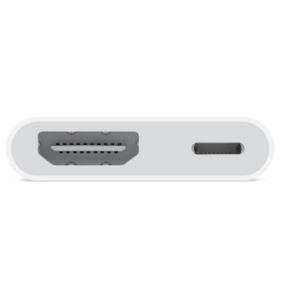 Адаптер Apple Lightning - HDMI/Lightning (MD826ZM/A) 0.1 м, белый в Новокузнецке