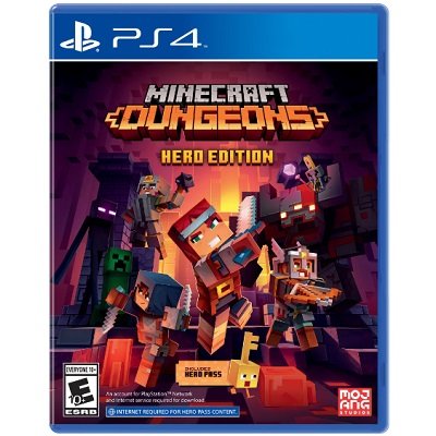 Игра для PlayStation 4 Minecraft Dungeons. Hero Edition