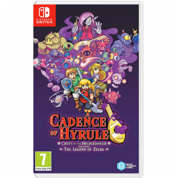 Игра Cadence of Hyrule: Crypt of the NecroDancer Featuring The Legend of Zelda [Nintendo Switch, английская версия] в Казани