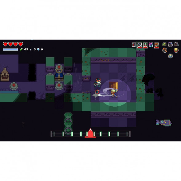 Игра Cadence of Hyrule: Crypt of the NecroDancer Featuring The Legend of Zelda [Nintendo Switch, английская версия] в Казани
