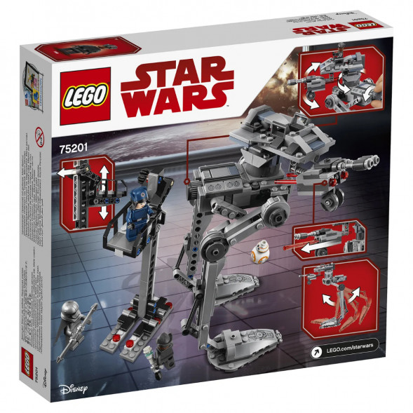 Конструктор LEGO Star Wars 75201 Вездеход AT-ST Первого Ордена в Воронеже