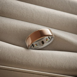 Умное кольцо Oura Ring 4 (размер 14), Розовое золото/Rose Gold