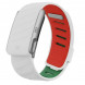 Силиконовый ремешок WHOOP SportFlex для WHOOP MG, CR7 Away (белый, зелёный, красный)