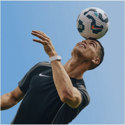 Силиконовый ремешок WHOOP SportFlex для WHOOP MG, CR7 Away (белый, зелёный, красный)