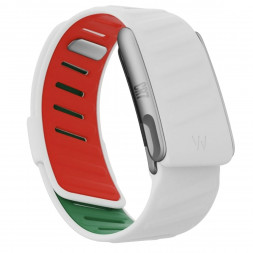 Силиконовый ремешок WHOOP SportFlex для WHOOP MG, CR7 Away (белый, зелёный, красный)