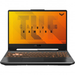 Ноутбук ASUS TUF Gaming A15 FA506NCG-HN330 (15.6&amp;quot;, IPS, AMD Ryzen 7 8845HS 3.8ГГц, 8-ядерный, 16ГБ DDR5, 512ГБ SSD, NVIDIA GeForce RTX 3050 - 4 ГБ, без ОС), черный