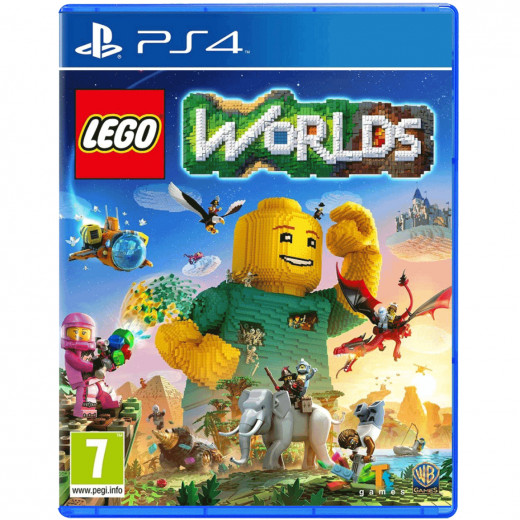 Игра LEGO Worlds [PS4, английская версия] &mdash; 