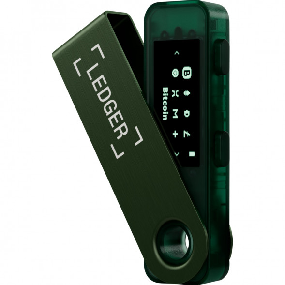 Криптокошелек Ledger Nano S Plus 1 шт., Emerald Green