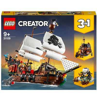 Конструктор LEGO Creator 31109 Пиратский корабль