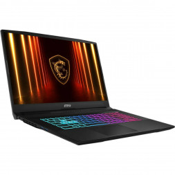 Ноутбук MSI Katana 17 HX B14WGK-274XRU (17.3&amp;quot;, IPS, Intel Core i7 14650HX 2.2ГГц, 16 ядер, 32ГБ DDR5, 1ТБ SSD, NVIDIA GeForce RTX 5070 - 8 ГБ, TGP 115Вт, без ОС), черный