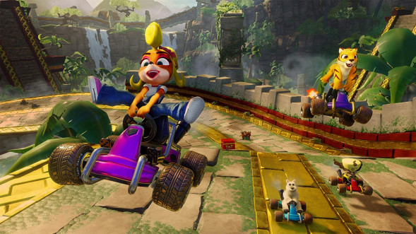 Игра Crash Team Racing Nitro-Fueled для Nintendo Switch, картридж