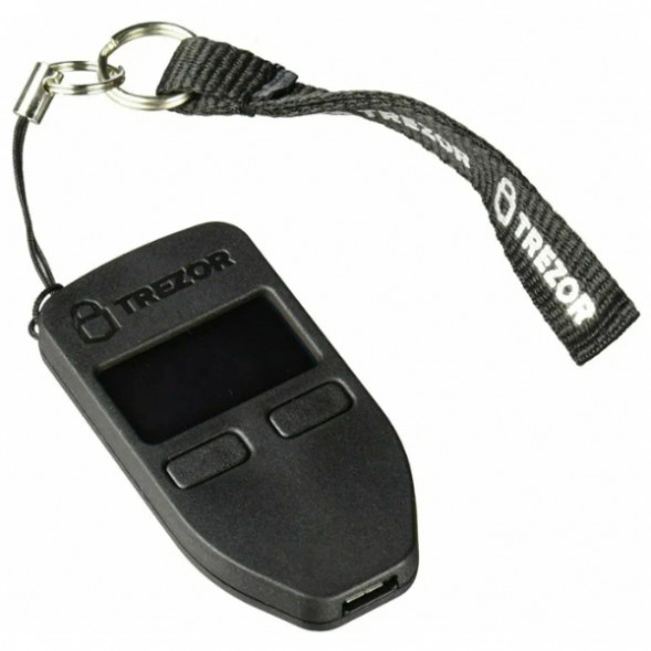 Аппаратный криптокошелек Trezor One, Black