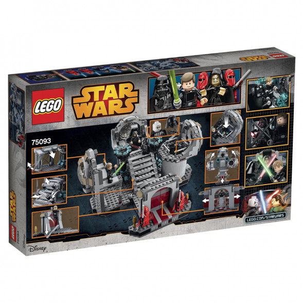 Конструктор LEGO Star Wars 75093 Звезда Смерт - Последняя схватка