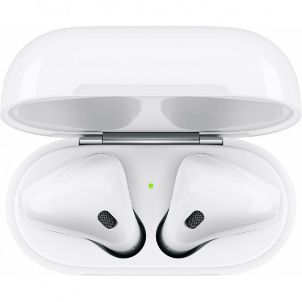 Беспроводные наушники Apple AirPods 2 (с зарядным футляром) MV7N2
