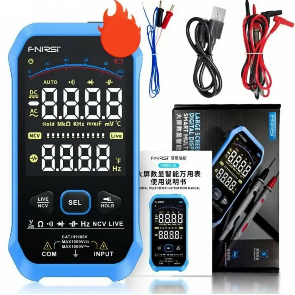 Цифровой мультиметр FNIRSI S1