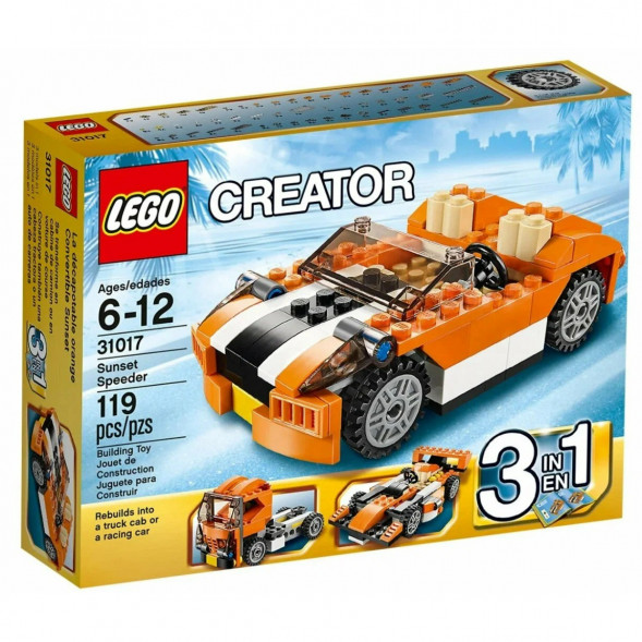 Конструктор LEGO Creator 31017 Гоночная машина Сансет