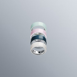Умное кольцо Oura Ring 4 Ceramic (размер 14), Темная ночь/Midnight
