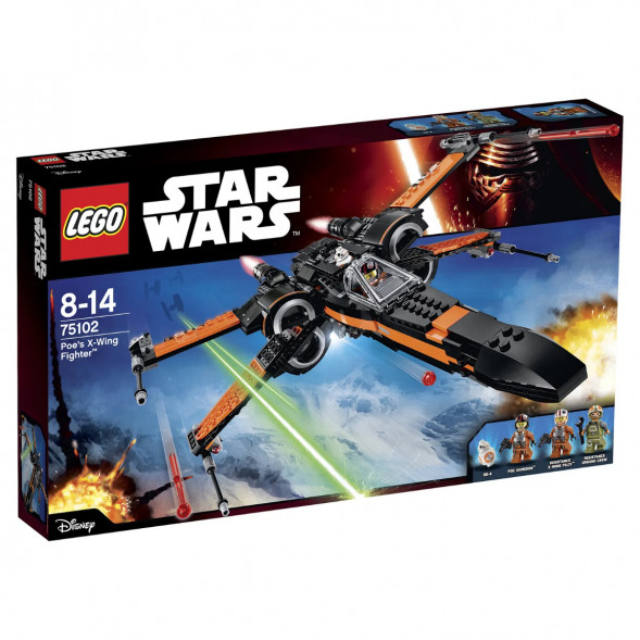 Конструктор LEGO Star Wars 75102 Истребитель По (Poe&amp;#039;s X-Wing Fighter)