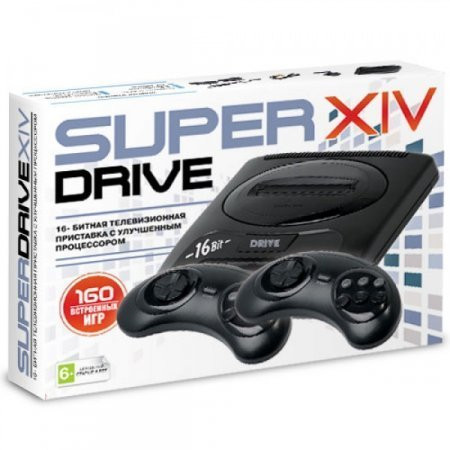 Игровая приставка Super Drive 14 (160-in-1)
